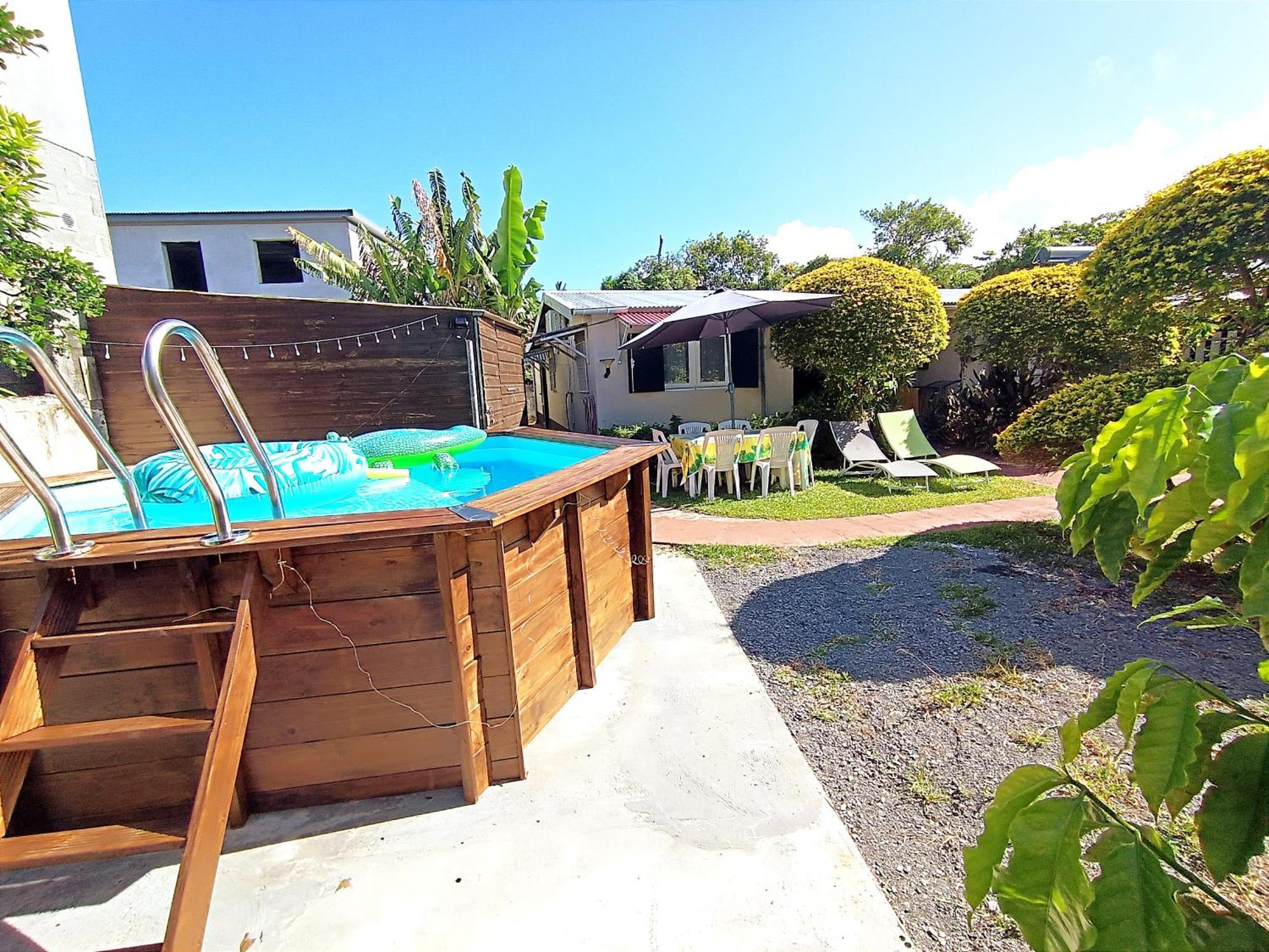 Chambre Privee 2 - Case Creole Le Mistral,Chez Kevin Сент-Андре Экстерьер фото